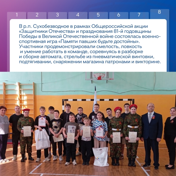 Спортивные новости в муниципалитетах! 🏆
В регионе продолжают..