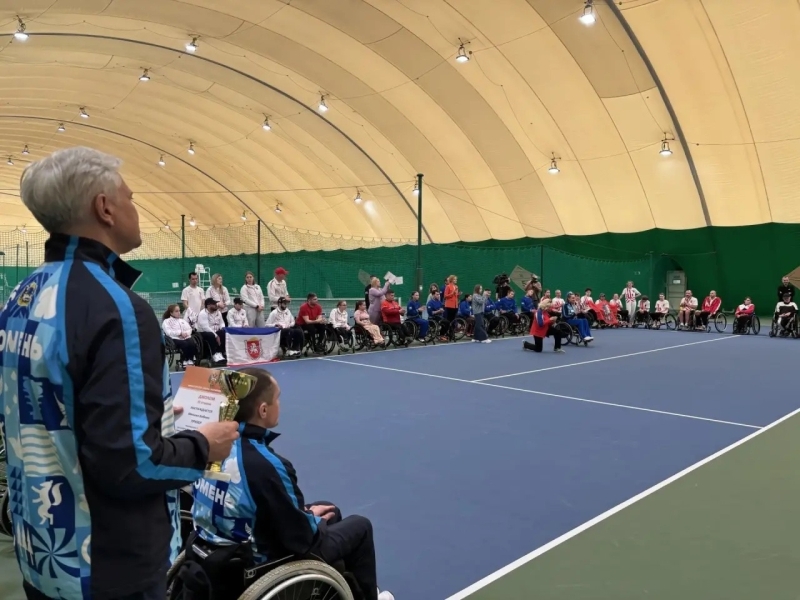 Силой духа и волей к победе 🎾

10 мая в нижегородском &laquo;Теннис..