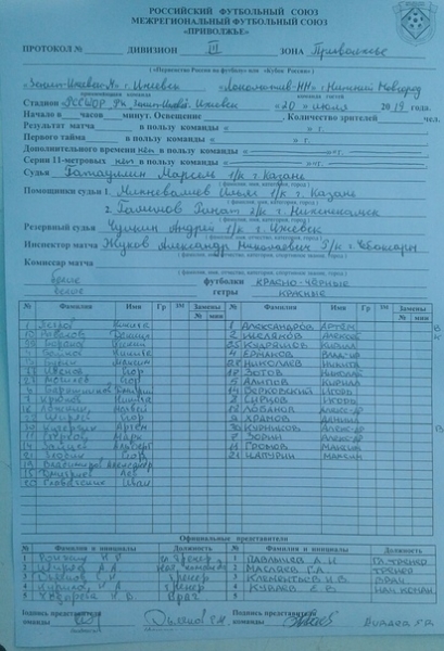 Здесь можно найти стартовые составы