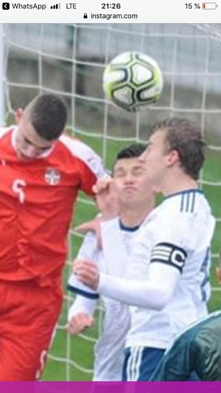 ВОСПИТАННИК НИЖЕГОРОДСКОГО ФУТБОЛА АНТОН ЕФРЕМОВ В СОСТАВЕ ЮНОШЕСКОЙ СБОРНОЙ РОССИИ ПРИНЯЛ УЧАСТИЕ ВО ВТОРОМ КОНТРОЛЬНОМ МАТЧЕ С ЮНОШЕСКОЙ СБОРНОЙ СЕРБИИ