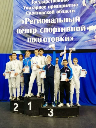 Нижегородцы завоевали 7 медалей на первенстве ПФО по фехтованию на шпагах среди кадетов в Саратове!
