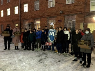 Предновогоднее исполнение акции «Футбол в школы».
