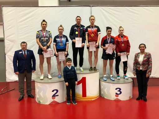 14 медалей завоевали нижегородские спортсмены на чемпионате ПФО по настольному теннису!