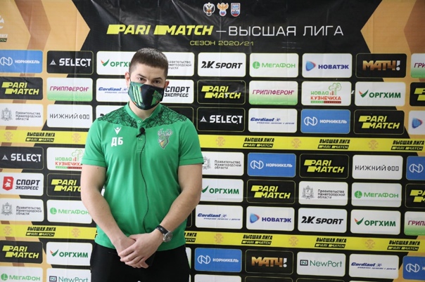 ДМИТРИЙ БОЛЬШАКОВ ПОДВЕЛ ИТОГИ МАТЧА ПРОТИВ "ВОЛГАРЯ"