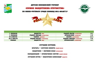 В ПЕРЕВОЗЕ ПРОШЕЛ ТУРНИР ПО МИНИ-ФУТБОЛУ СРЕДИ МАЛЬЧИКОВ 2011-2012 г.р.
