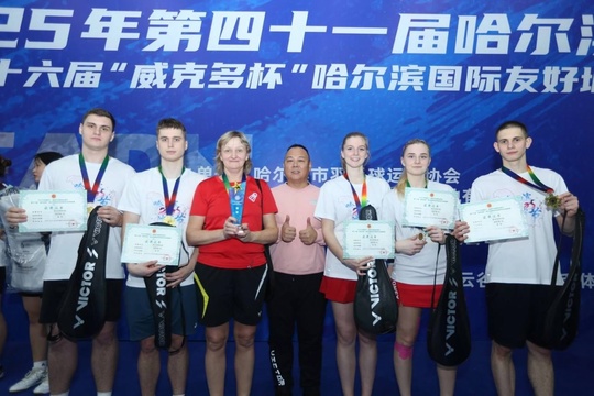 Победы на международном турнире по бадминтону🏸
Нижегородские..