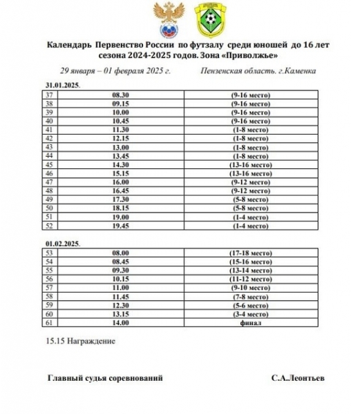 💙 В КАМЕНКЕ 29 ЯНВАРЯ - 1 ФЕВРАЛЯ ПРОЙДЕТ ЗОНАЛЬНЫЙ ТУРНИР..