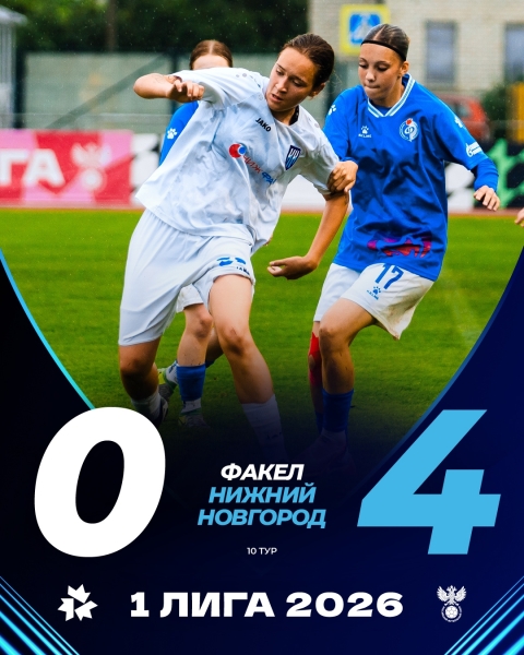 26 июля. ЖФК «Факел» – ЖФК «Нижний Новгород» – 0:4 (Солодина – 2, В...