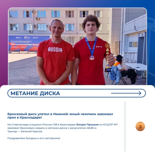 Дайджест спортивных новостей 🏆
Завершились всероссийские и..