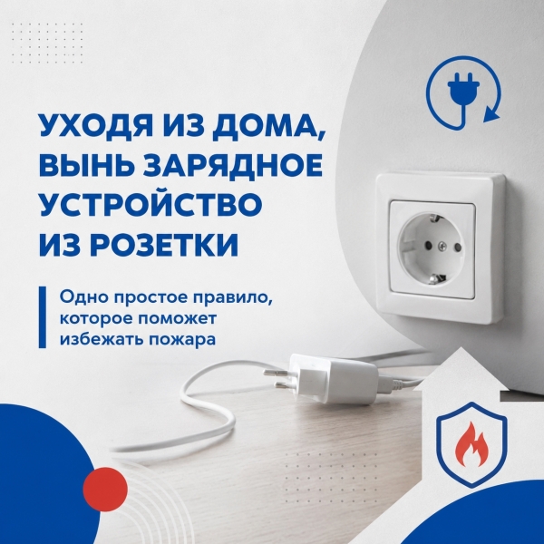Простое правило для всех членов семьи
Оставлять зарядное..