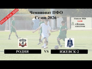 ⚽ АНОНС МАТЧЕЙ 11 ТУРА ЧЕМПИОНАТА ПФО 11 ИЮЛЯ
📘 14:00 мск. Родня..