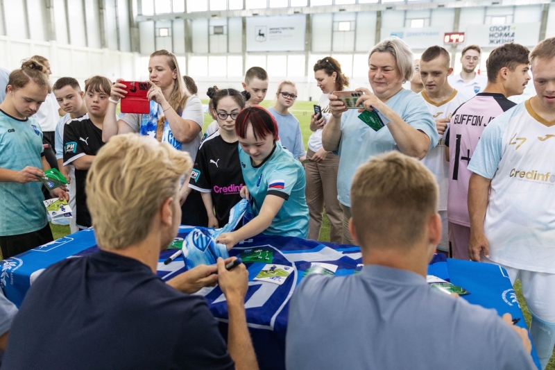 ⚽ФК «Нижний Новгород» на фестивале адаптивных видов спорта..