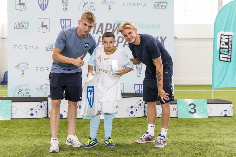 ⚽ФК «Нижний Новгород» на фестивале адаптивных видов спорта..