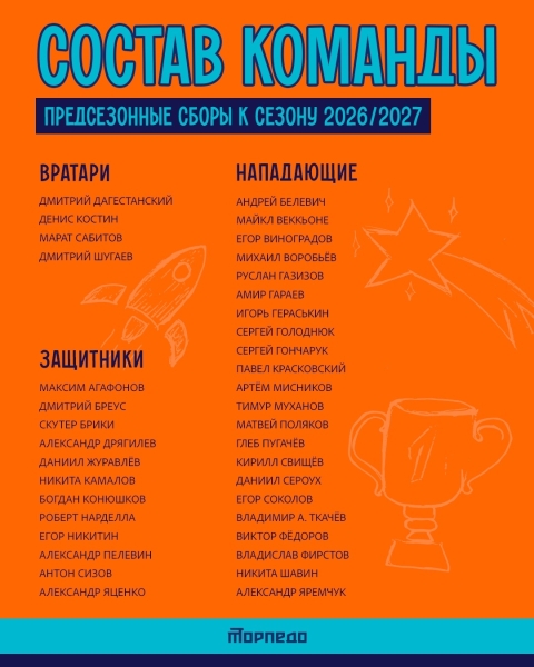Сегодня, 6 августа, «Торпедо» начинает сбор в Нижегородской..