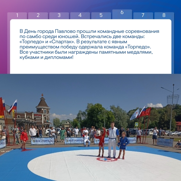 Спортивные события недели в муниципалитетах региона! 🏆
Собрали..