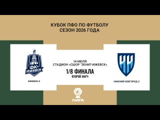 ⚽ АНОНСЫ ВТОРЫХ МАТЧЕЙ 1/8 ФИНАЛА КУБКА ПФО 14-15 ИЮЛЯ 
 
📍 14 ИЮЛЯ,..