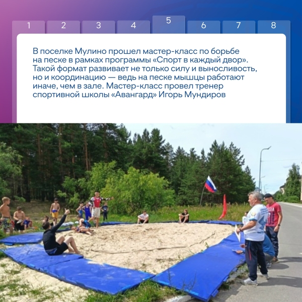 Спортивные события недели в муниципалитетах региона! 🏆
Собрали..
