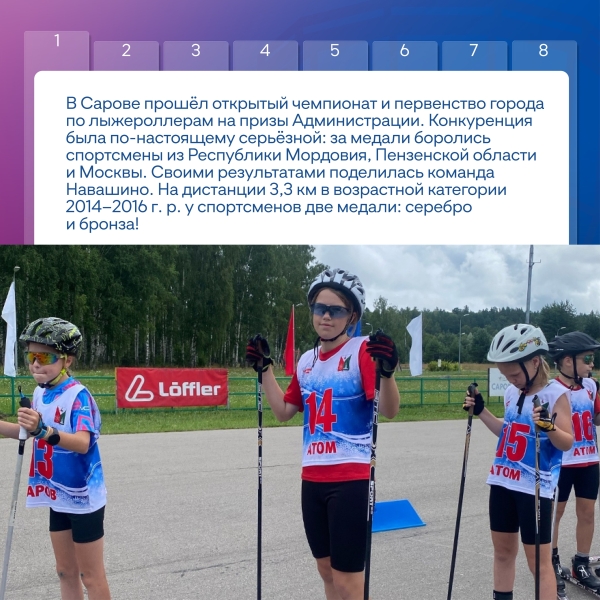 Спортивные события недели в муниципалитетах региона! 🏆
Собрали..