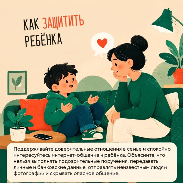 Мошенники вербуют детей: будьте внимательны к поведению..